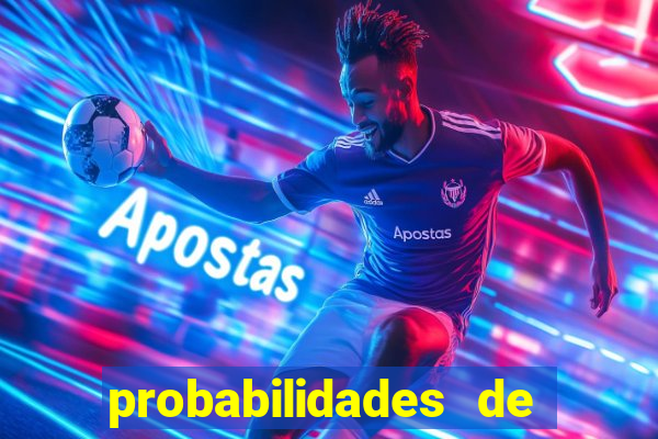 probabilidades de jogos de futebol