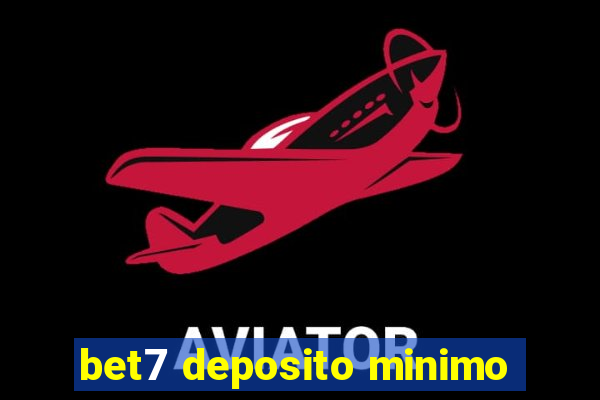 bet7 deposito minimo