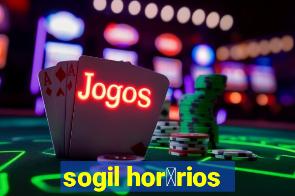 sogil hor谩rios