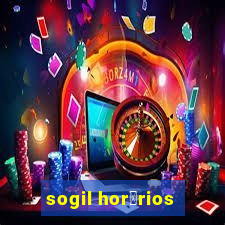 sogil hor谩rios