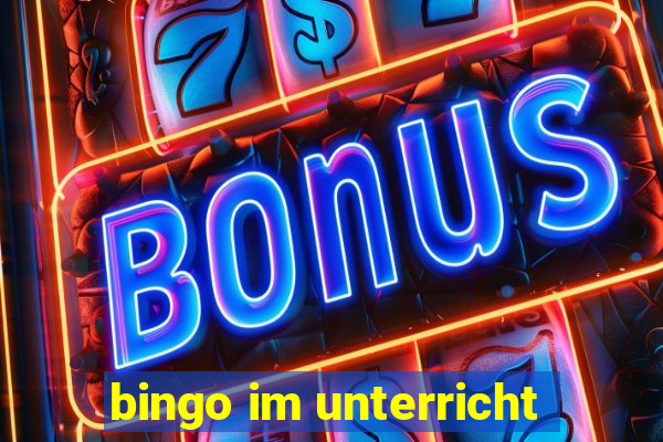 bingo im unterricht