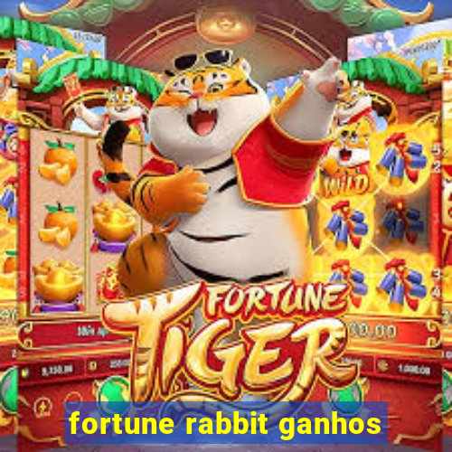 fortune rabbit ganhos