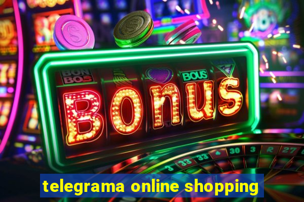 telegrama online shopping