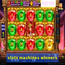 slots machines winners