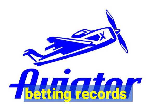 betting records