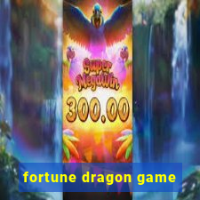 fortune dragon game