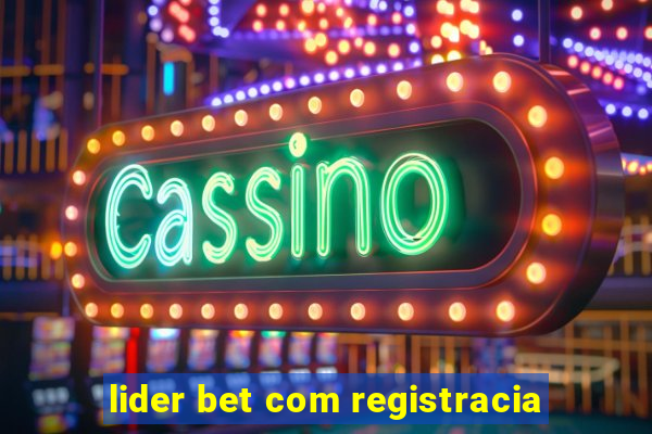 lider bet com registracia