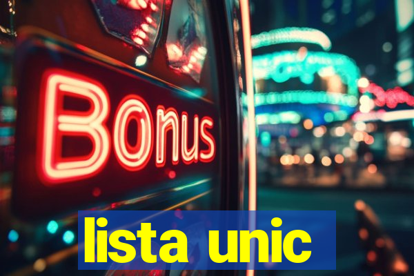 lista unic