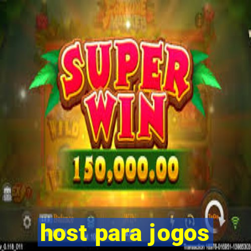 host para jogos