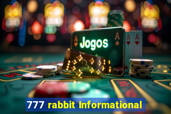 777 rabbit Informational