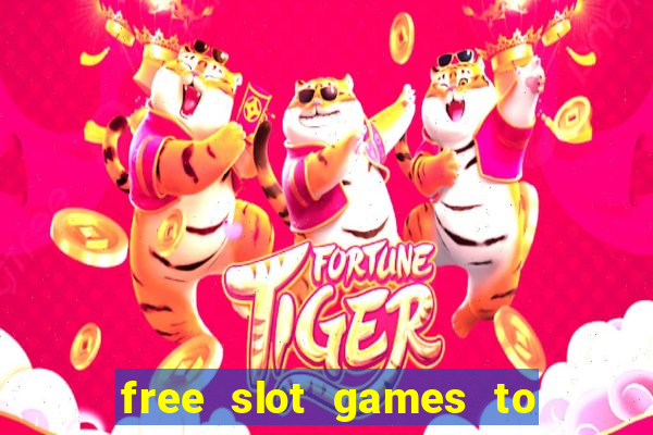 free slot games to win real money