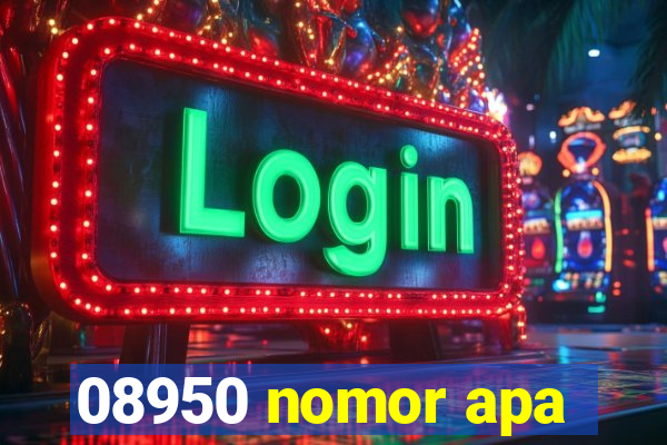 08950 nomor apa