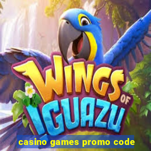 casino games promo code