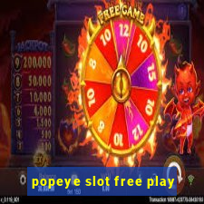 popeye slot free play