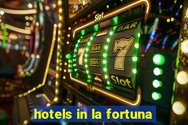 hotels in la fortuna