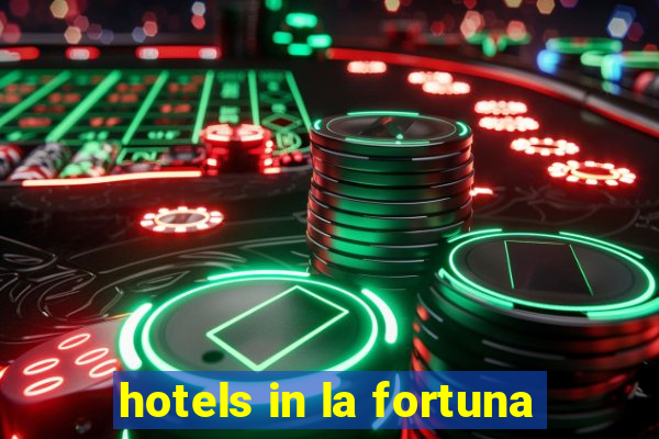 hotels in la fortuna