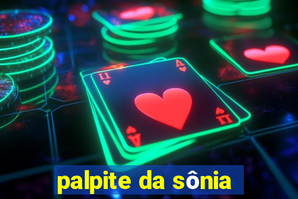 palpite da sônia