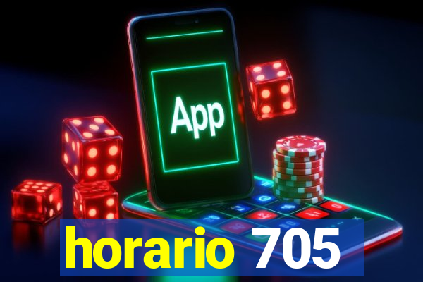 horario 705