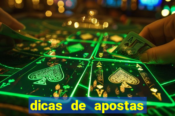 dicas de apostas para os jogos de hoje