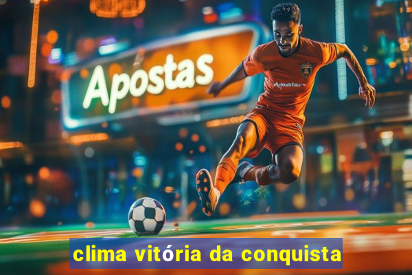 clima vitória da conquista