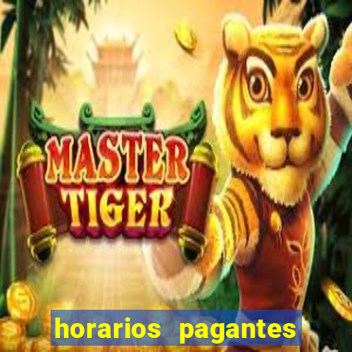 horarios pagantes fortune tiger bet7k