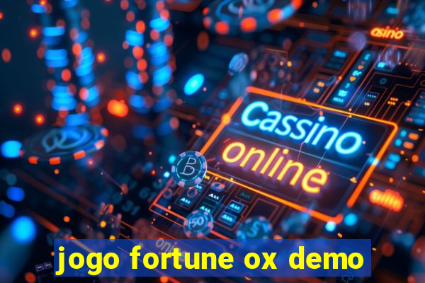 jogo fortune ox demo