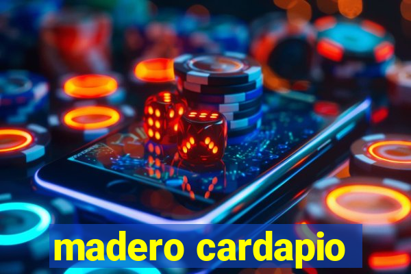 madero cardapio