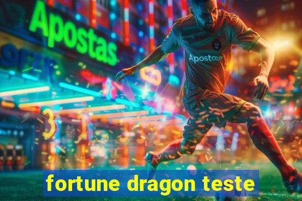 fortune dragon teste