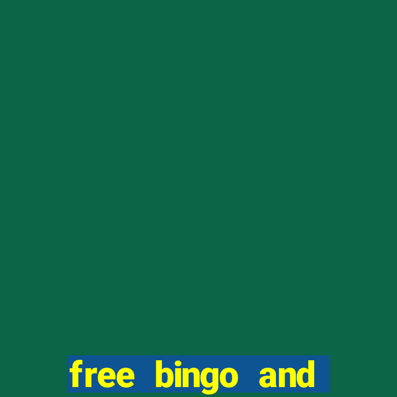 free bingo and casino games