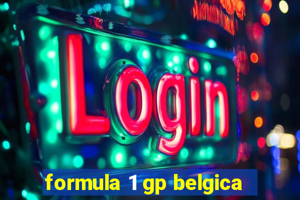 formula 1 gp belgica