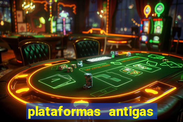 plataformas antigas de jogos