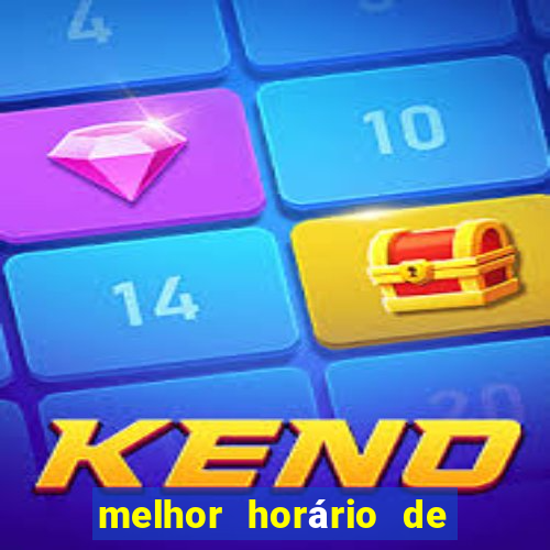 melhor horário de madrugada para jogar fortune tiger