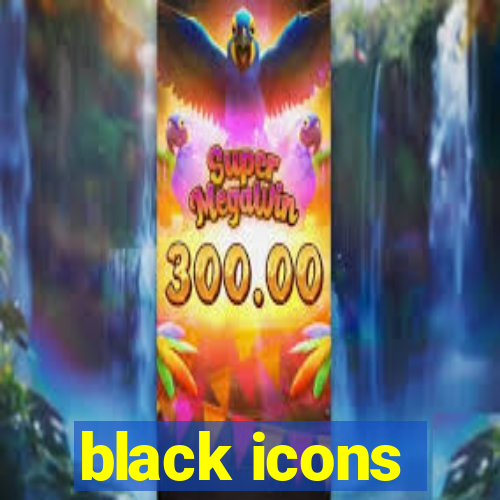 black icons