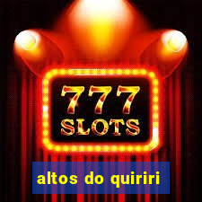 altos do quiriri