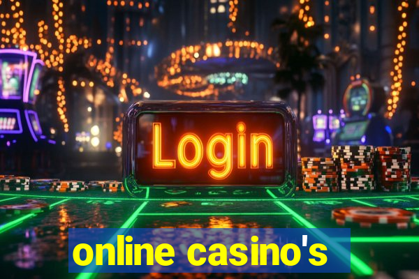 online casino's