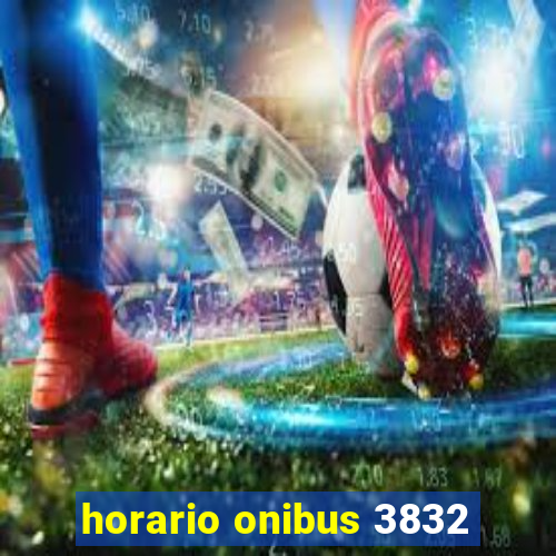 horario onibus 3832