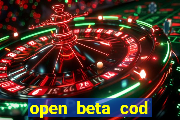 open beta cod black ops 6