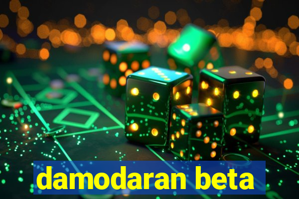 damodaran beta