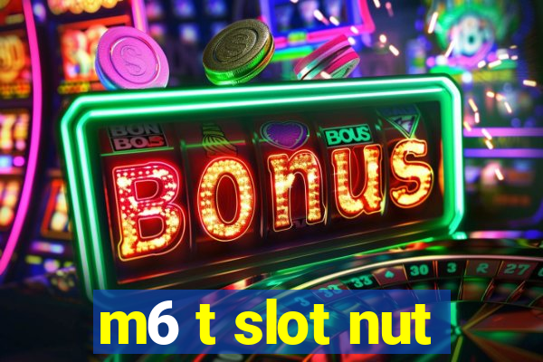 m6 t slot nut