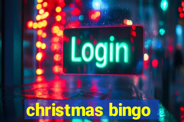 christmas bingo