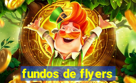 fundos de flyers