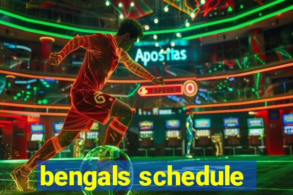 bengals schedule