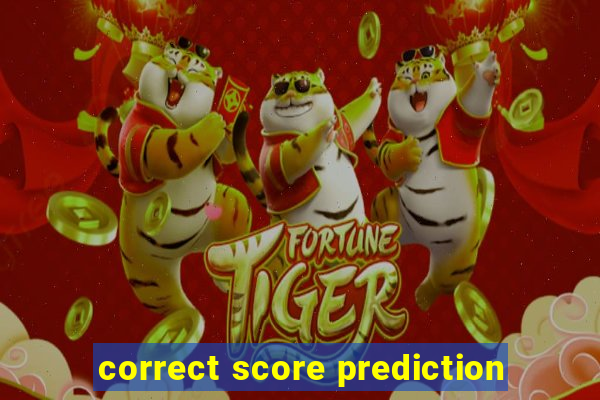 correct score prediction