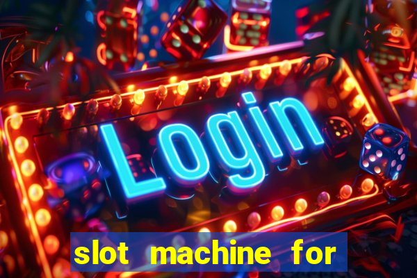 slot machine for home bar