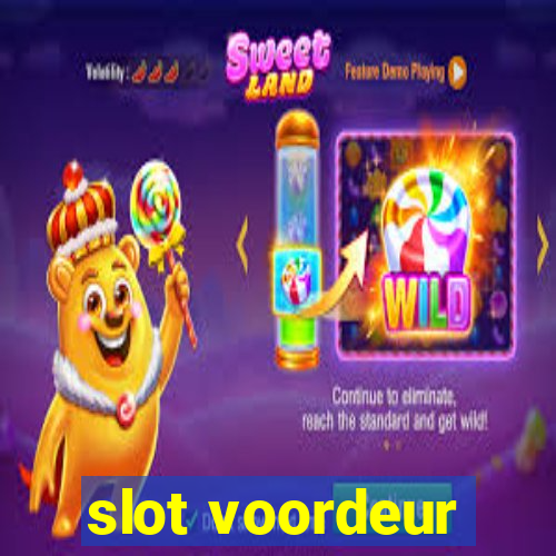 slot voordeur