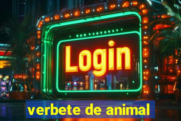 verbete de animal