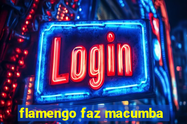 flamengo faz macumba