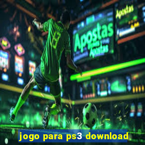 jogo para ps3 download