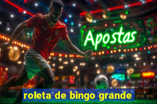 roleta de bingo grande