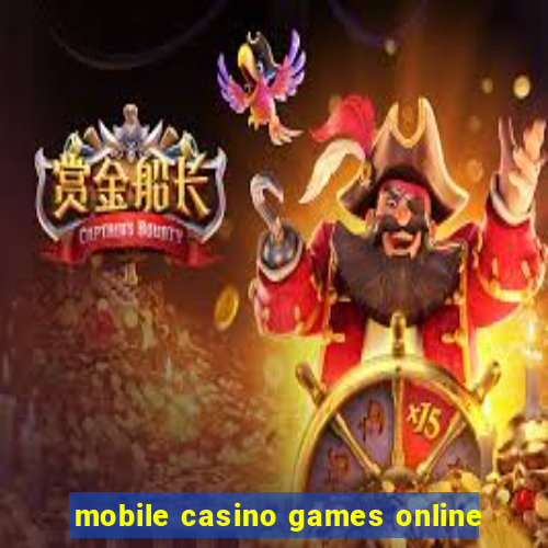 mobile casino games online